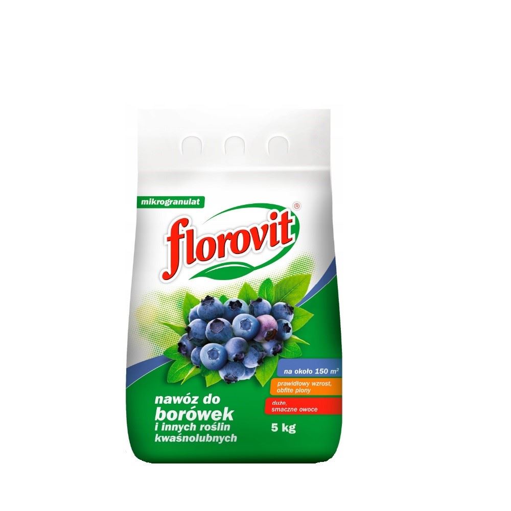 Florovit nawóz do borówek i innych kwaśnolubnych 5kg