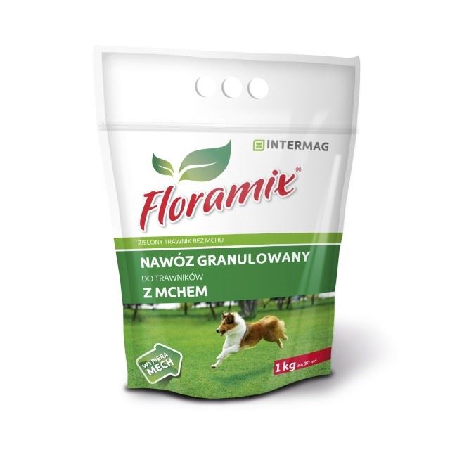 FLORAMIX ZIELONY TRAWNIK BEZ MCHU   1KG