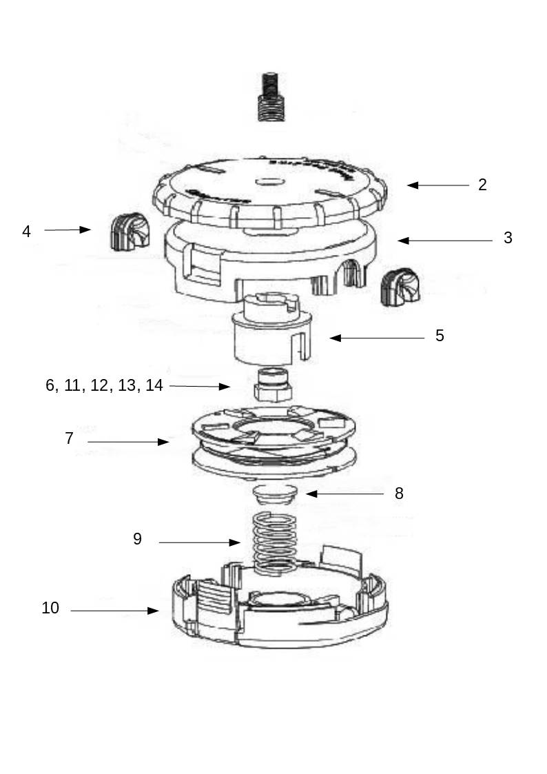 Pokrywka V494-000840 3J03